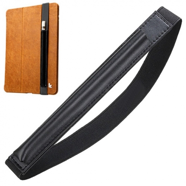 PU lederen hoes met elastische band voor Apple Pencil 9,7" - 11"